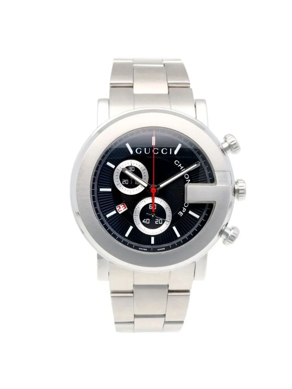 Gucci Chrono Watches Stainless Steel le Quo Refreshed Watch